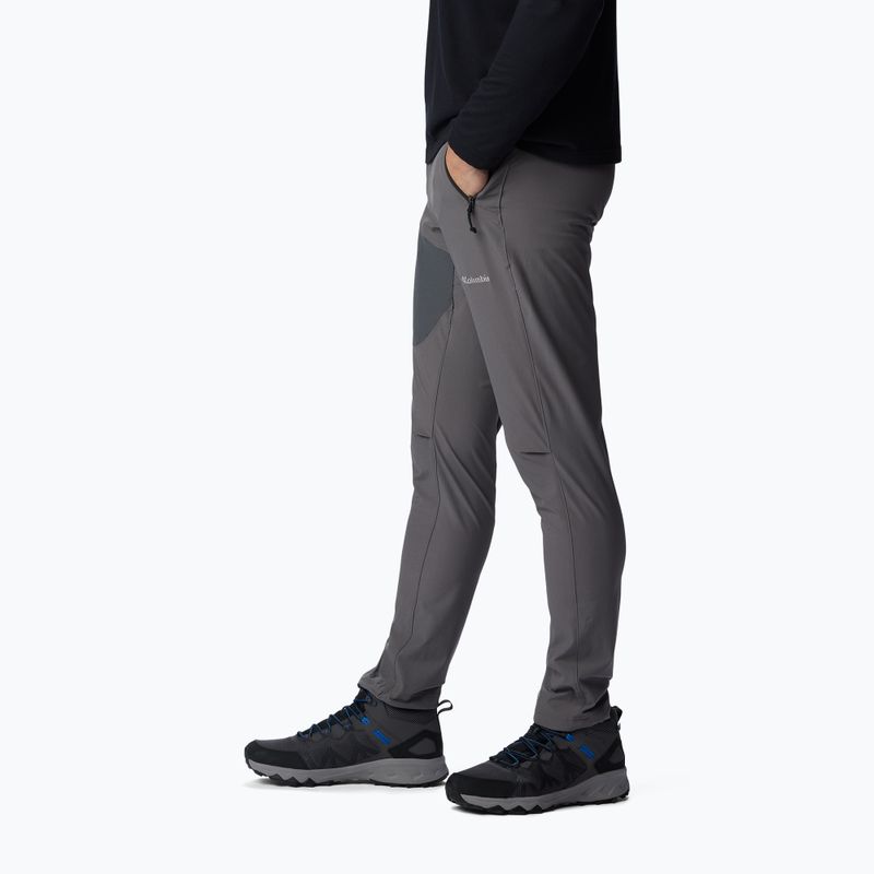 Pantaloni da trekking da uomo Columbia Triple Canyon II EU city grey 4