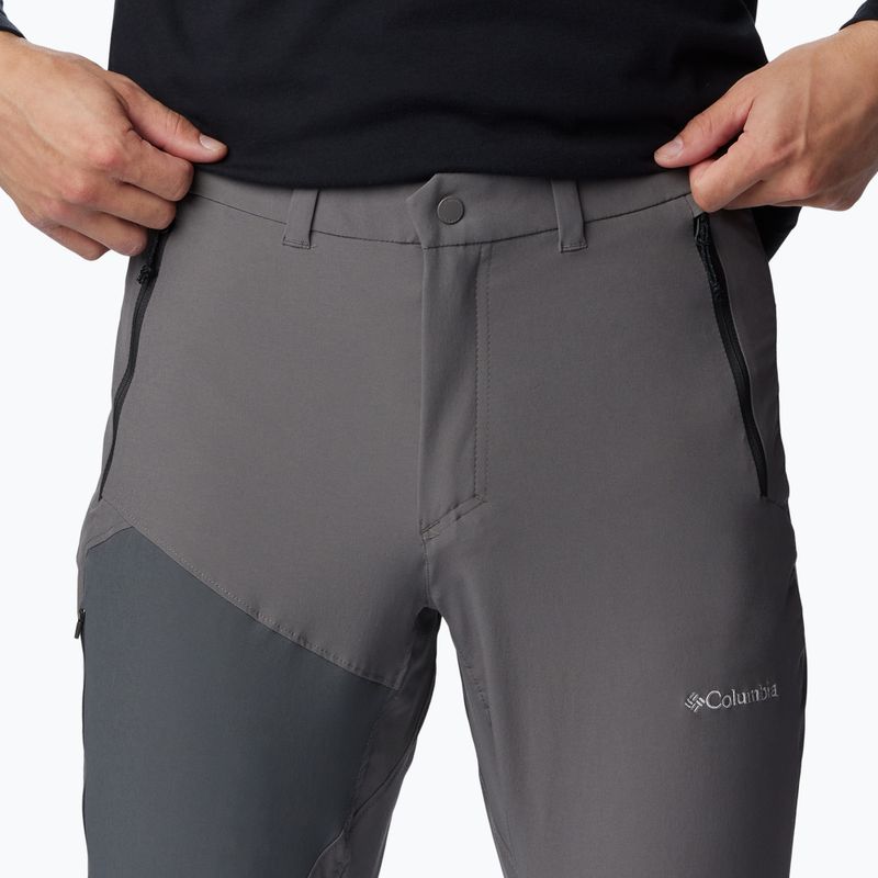 Pantaloni da trekking da uomo Columbia Triple Canyon II EU city grey 5
