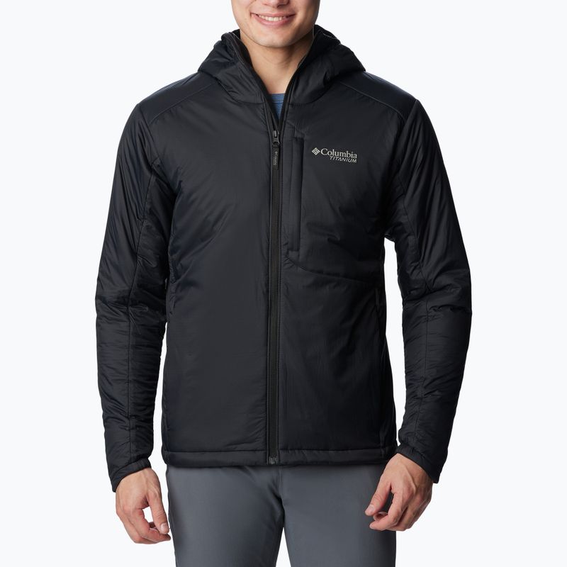 Columbia Silver Leaf Stretch Insulated giacca invernale da uomo nero 4