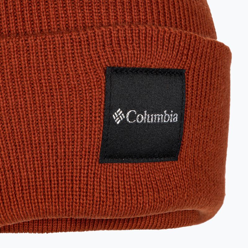 Columbia City Trek Heavyweight berretto invernale ordito rosso 4