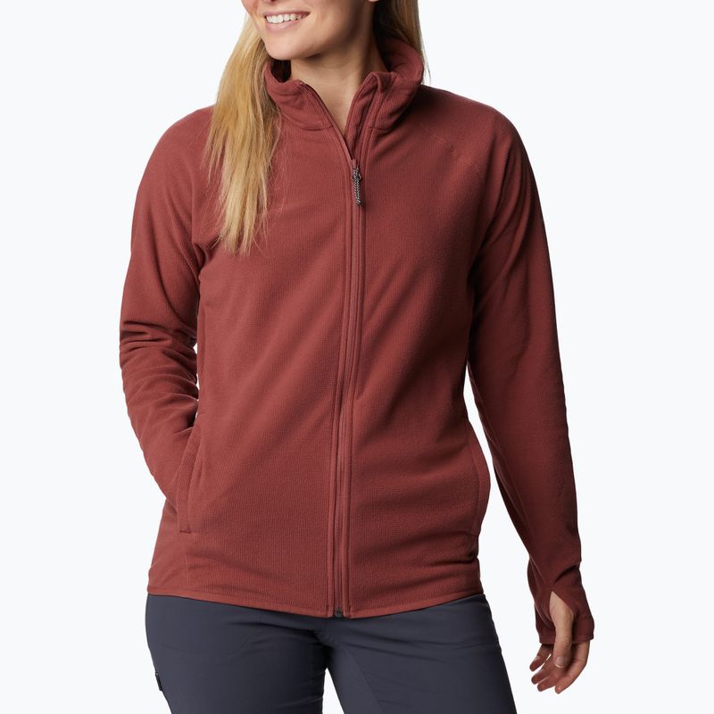 Felpa da trekking Columbia Back Beauty da donna, color barbabietola