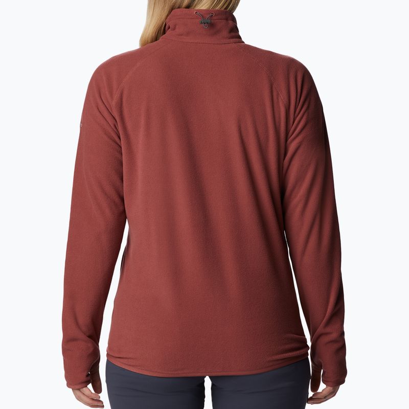 Felpa da trekking Columbia Back Beauty da donna, color barbabietola 2