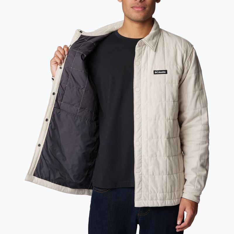 Columbia Landroamer Quilted Shirt Uomo Giacca in pietra scura 5