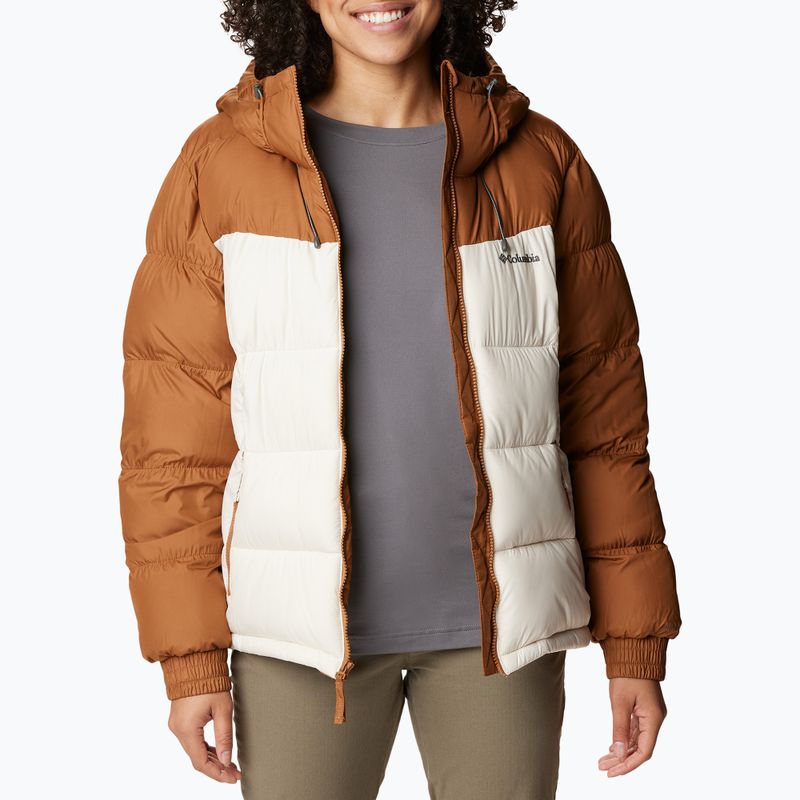 Columbia Pike Lake Insulated II piumino da donna marrone cammello/gesso 4