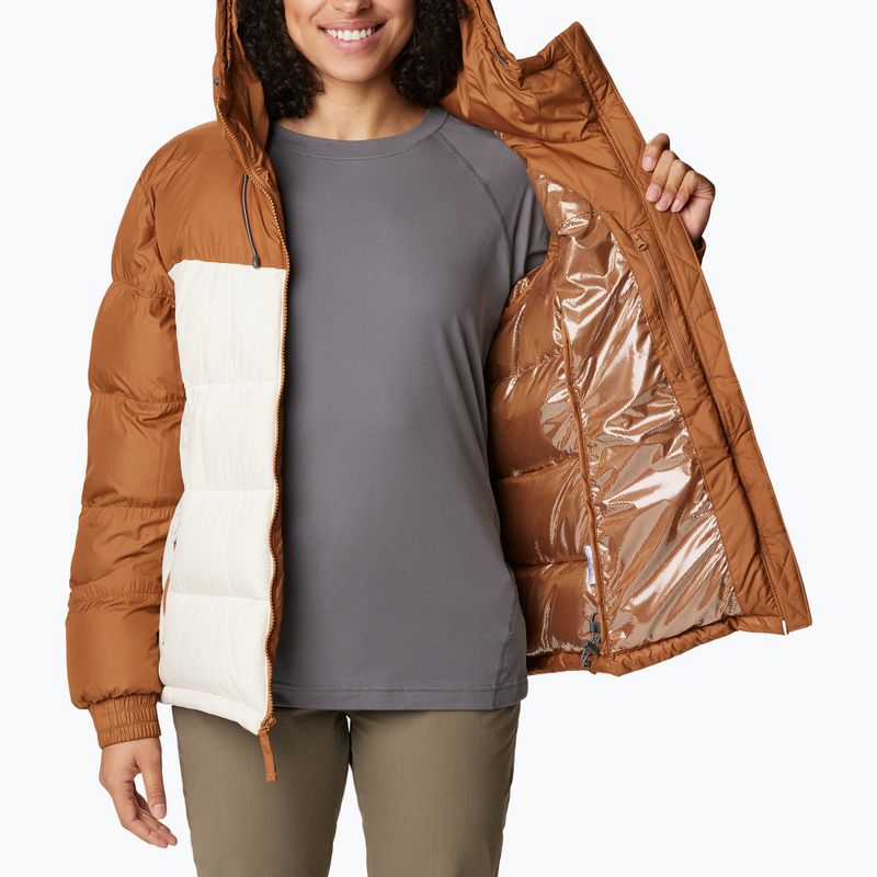 Columbia Pike Lake Insulated II piumino da donna marrone cammello/gesso 5