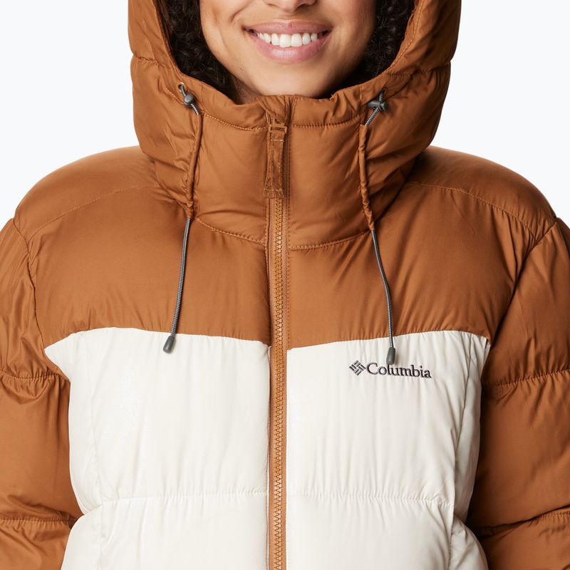 Columbia Pike Lake Insulated II piumino da donna marrone cammello/gesso 6