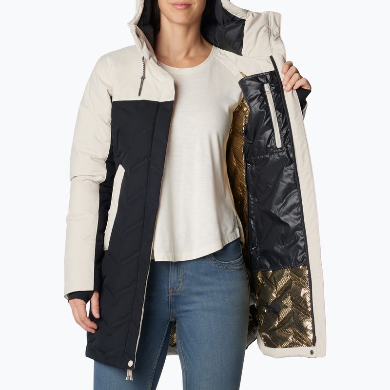 Columbia Mountain Croo II Mid Down cappotto donna nero/pietra scura 5