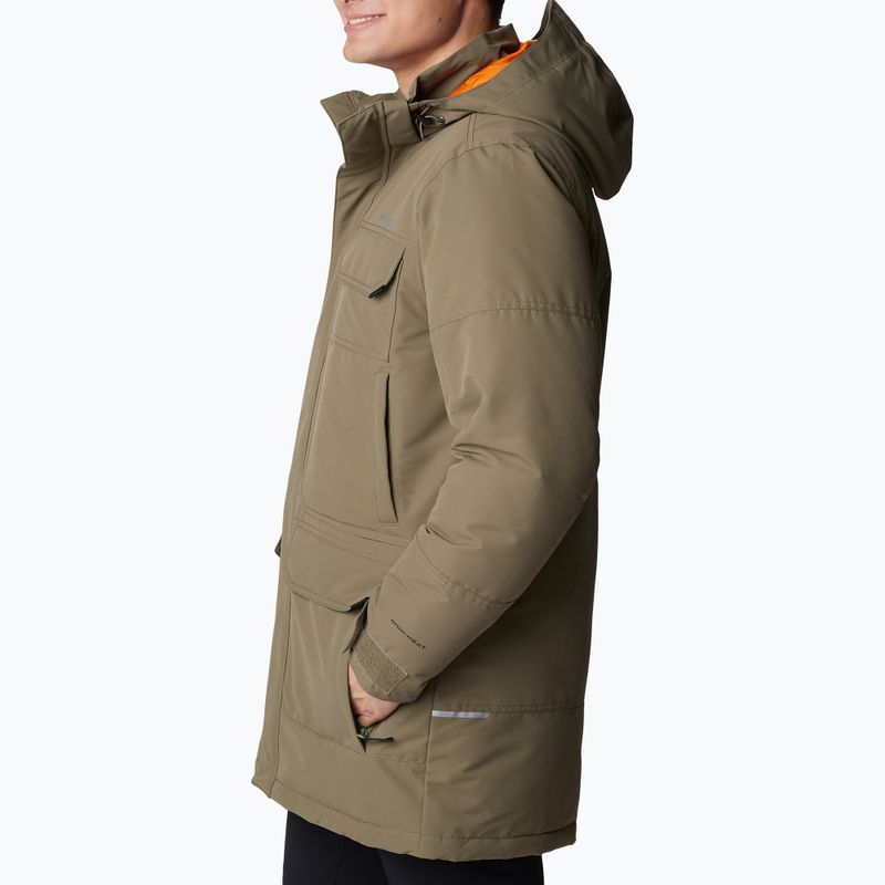 Parka Columbia Landroamer Down Uomo verde pietra 2