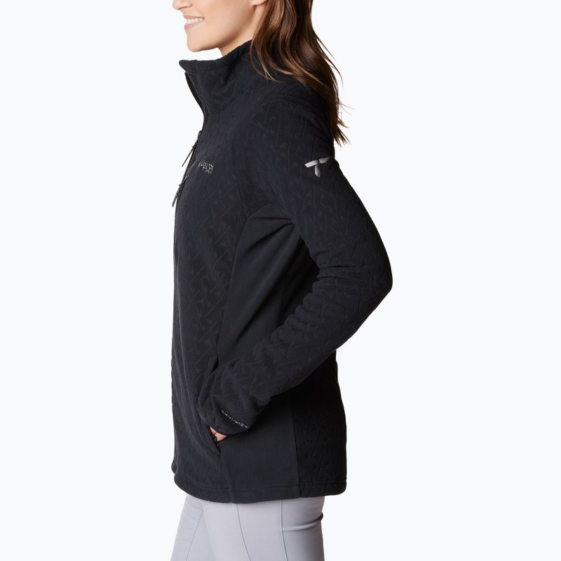Giacca da trekking Columbia donna Titan Pass 3.0 nero 3