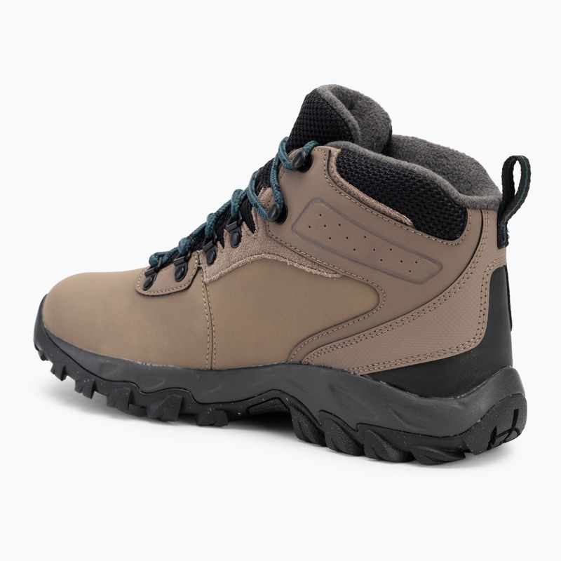 Columbia Newton Ridge WP OH II Scarpe da uomo grigio scuro/miele grezzo 3