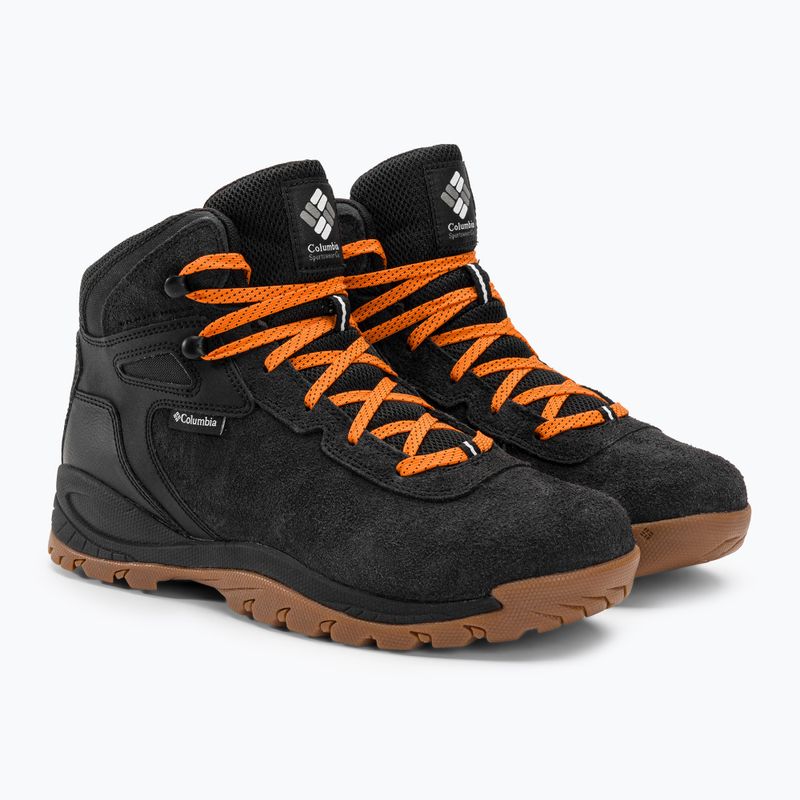 Columbia Newton Ridge BC scarpe da trekking da uomo nero/arancio brillante 4