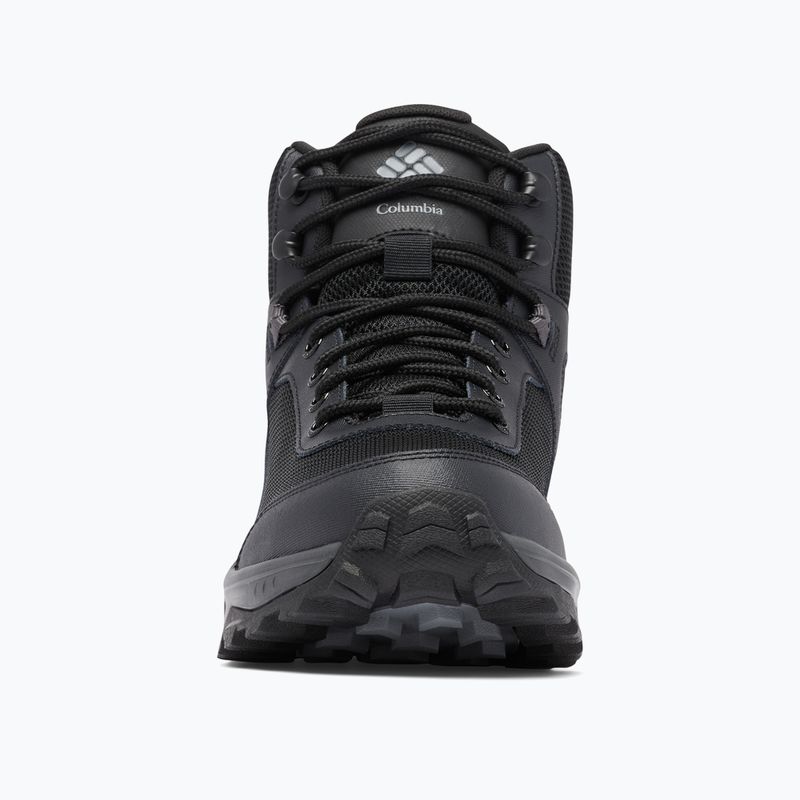 Columbia Trailstorm Ascend Mid WP, stivali da trekking da uomo nero/grigio scuro 10