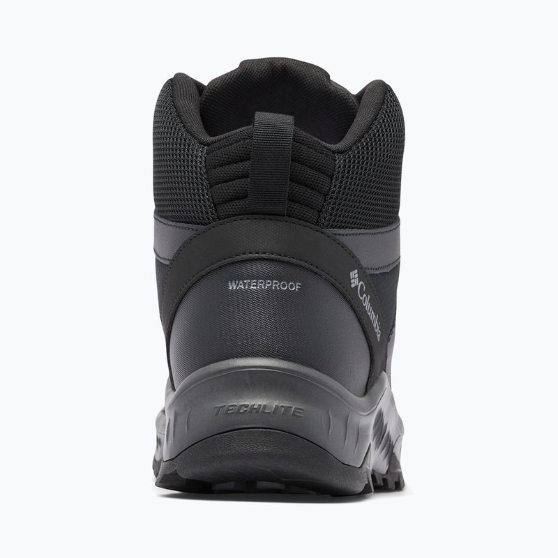 Columbia Trailstorm Ascend Mid WP, stivali da trekking da uomo nero/grigio scuro 9