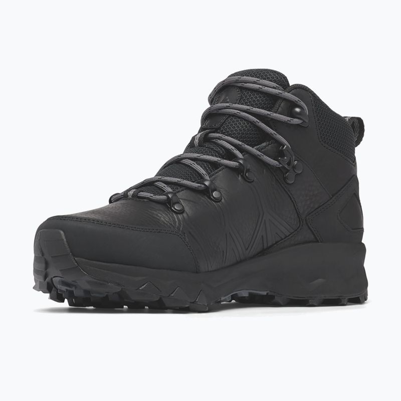 Columbia Peakfreak II Mid Outdry Leather nero/grafite scarpe da trekking da donna 16