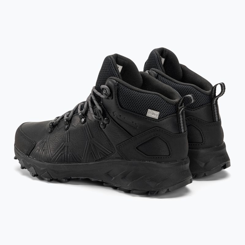 Columbia Peakfreak II Mid Outdry Leather nero/grafite scarpe da trekking da donna 3