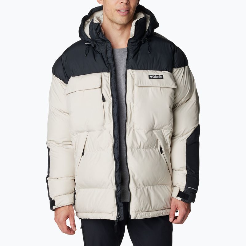Columbia Ballistic Ridge Piumino oversize da uomo dark stone/nero 3