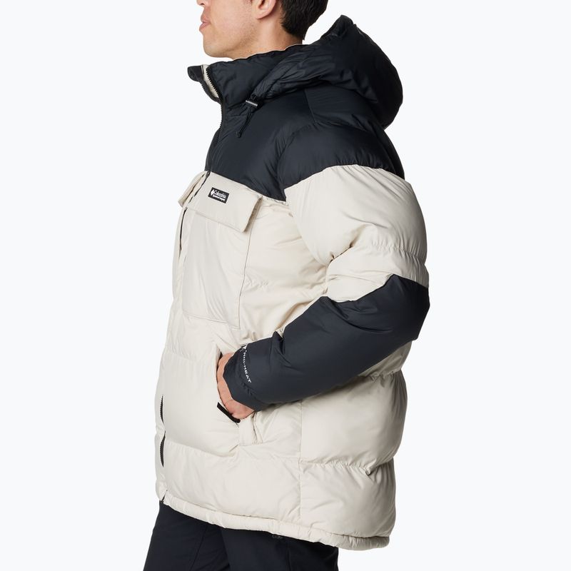 Columbia Ballistic Ridge Piumino oversize da uomo dark stone/nero 4
