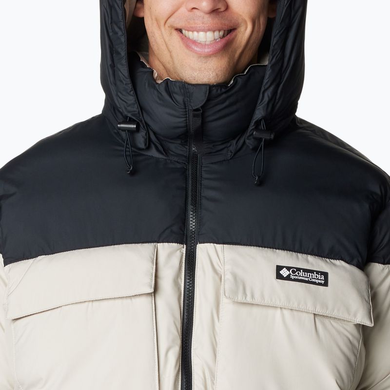 Columbia Ballistic Ridge Piumino oversize da uomo dark stone/nero 6