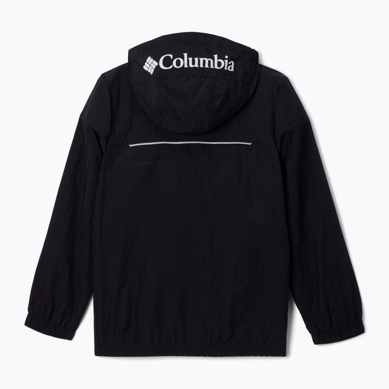 Columbia Challenger Windbreaker giacca da bambino nero 2