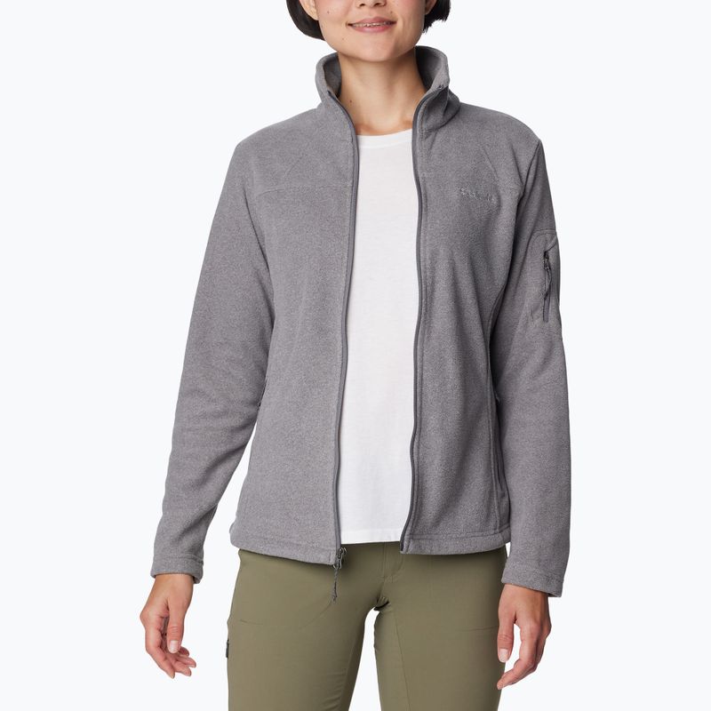 Pile da donna Columbia Fast Trek II city grey heather/city grey 6