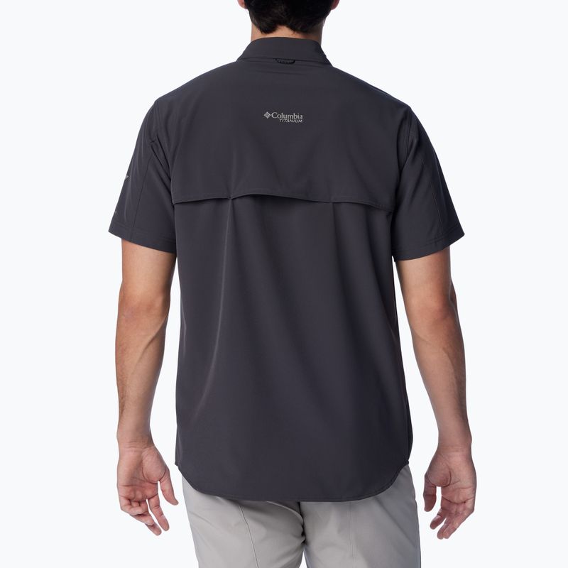 Camicia Columbia Summit Valley Woven shark da uomo 2