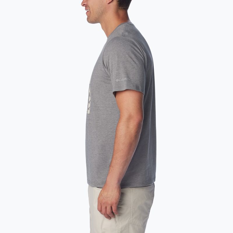 Columbia Uomo Sun Trek Short city grigio erica/semplice gorge trekking shirt 4