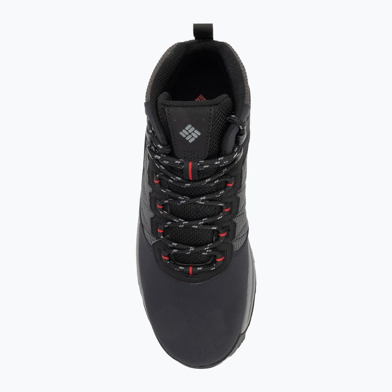 Columbia Transverse Hike Waterproof scarpe da trekking da uomo nero/rosso montagna 5