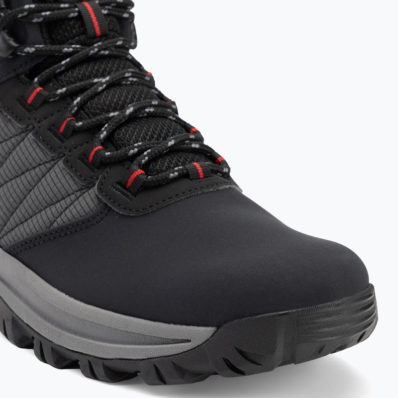 Columbia Transverse Hike Waterproof scarpe da trekking da uomo nero/rosso montagna 7