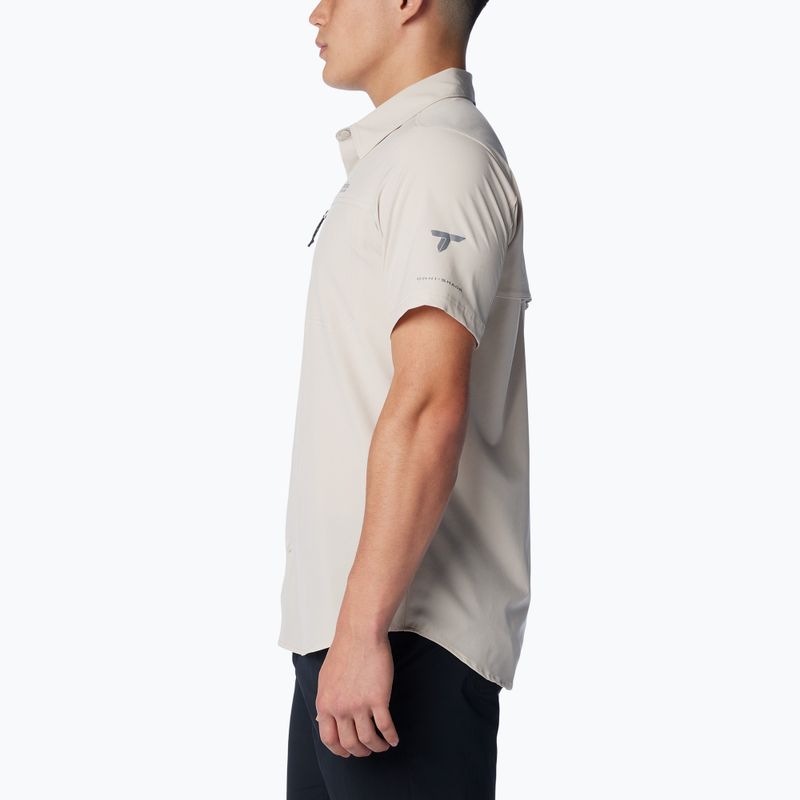 Camicia Columbia Summit Valley Woven da uomo in pietra scura 3