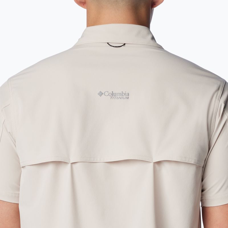 Camicia Columbia Summit Valley Woven da uomo in pietra scura 5