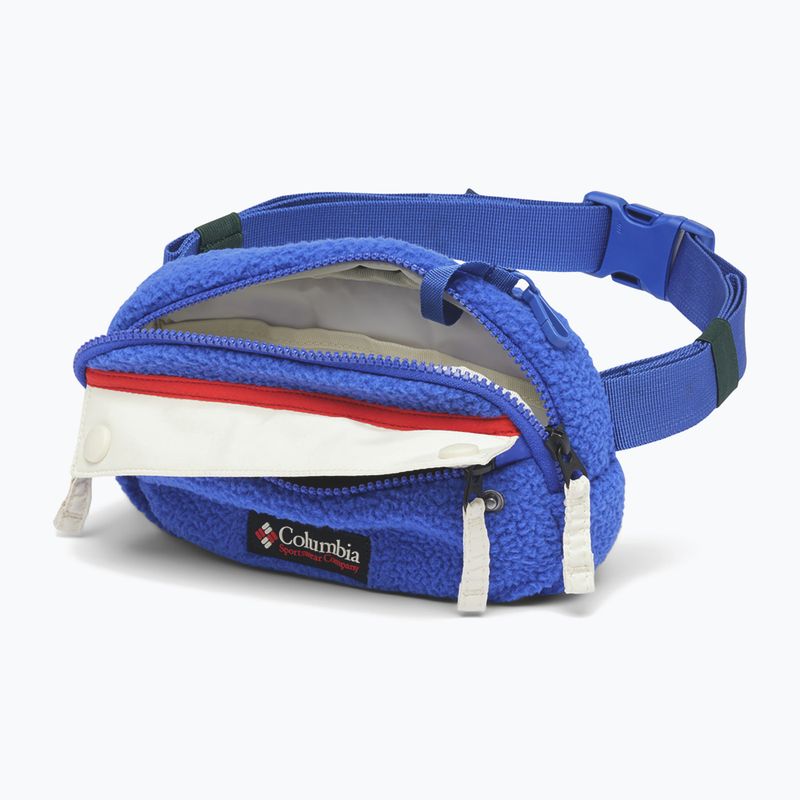 Columbia Helvetia II Hip Pack 1 l marsupio clemantis blu/gesso/rosso vela 3