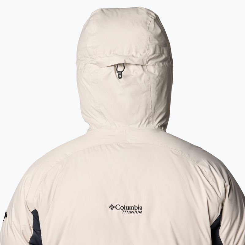 Giacca da sci Columbia Roaring Fork II Down uomo pietra scura/nero 7