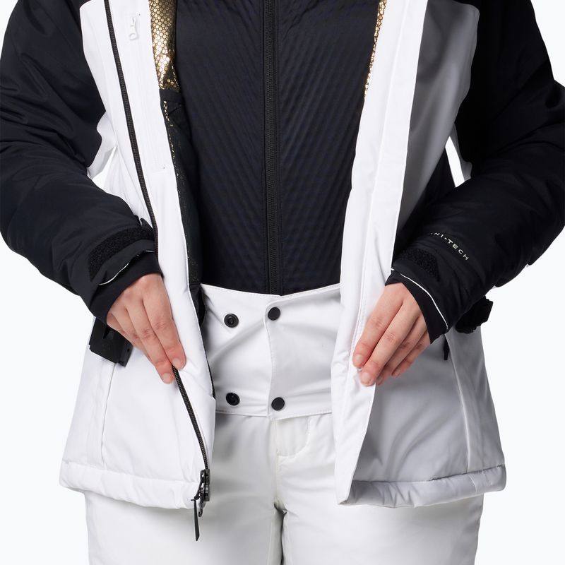 Giacca da sci donna Columbia Cirque Bowl Insulated bianco/nero 10