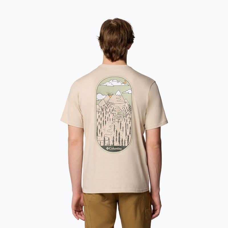 Camicia da trekking Columbia Rockaway River Graphic uomo dark stone/winding wonder 3