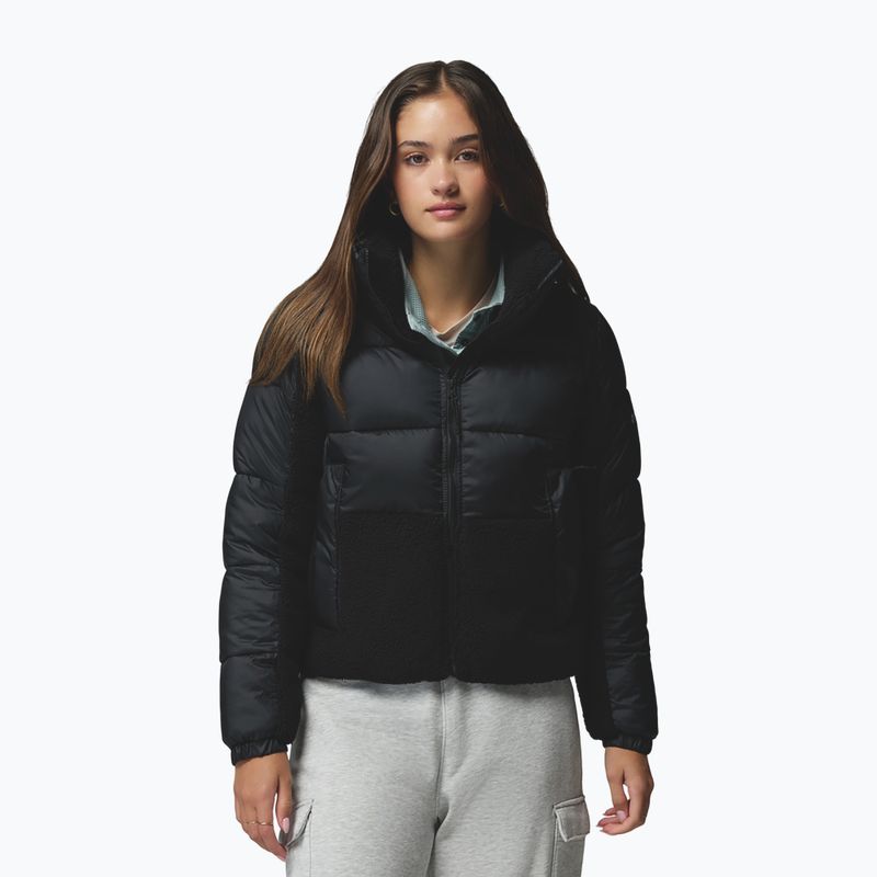 Giacca ibrida donna Columbia Leadbetter Point II Sherpa Hybrid black