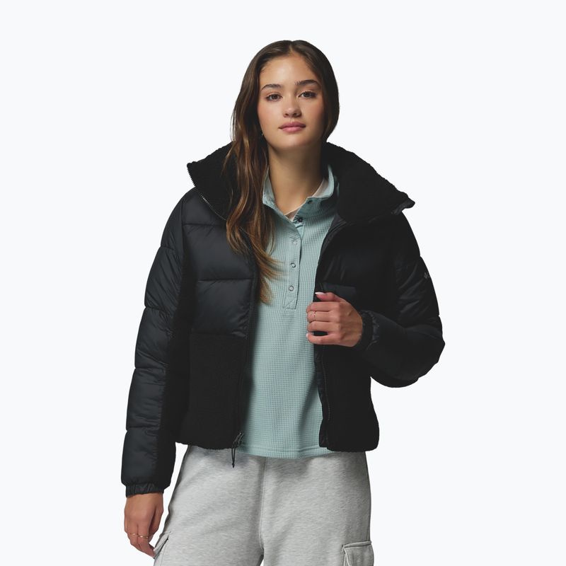 Giacca ibrida donna Columbia Leadbetter Point II Sherpa Hybrid black 5