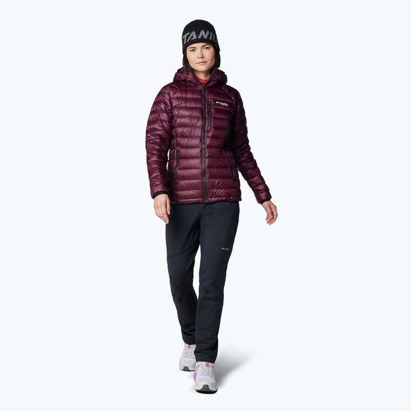 Giacca Columbia Arctic Crest Down con cappuccio Moonvista da donna 2