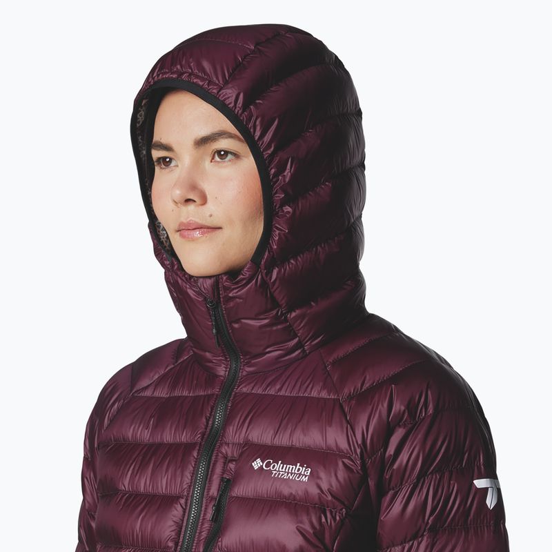 Giacca Columbia Arctic Crest Down con cappuccio Moonvista da donna 7