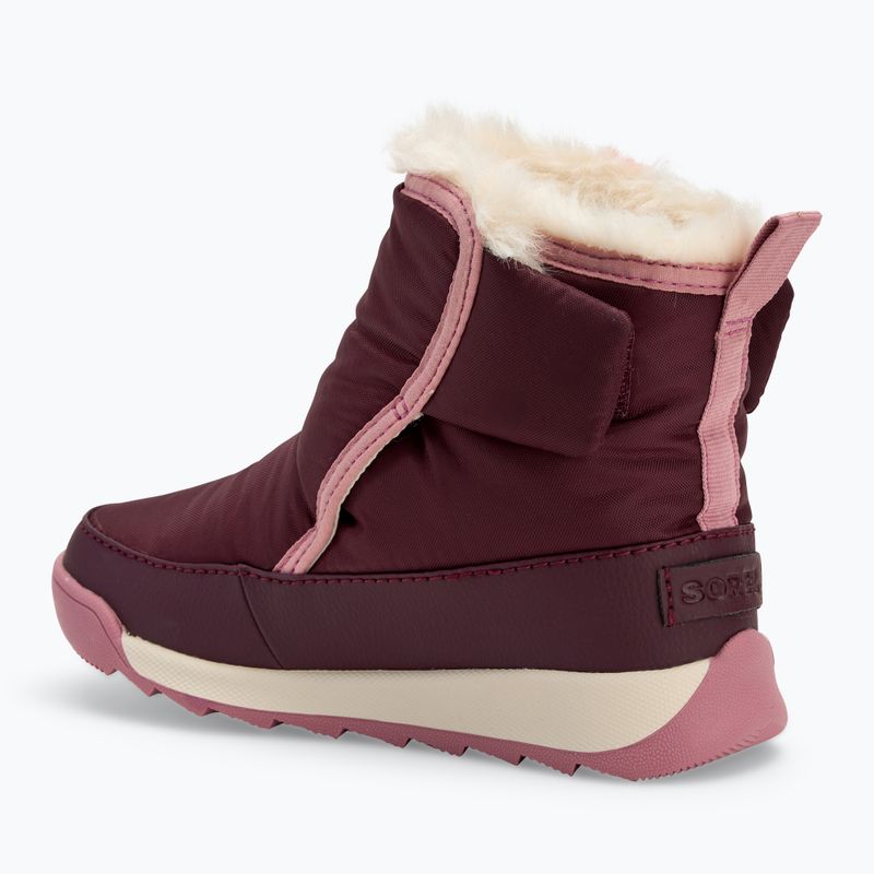 Sorel Bambini Whitney II Plus Bootie WP epico prugna / malva sfocata stivali da neve 3