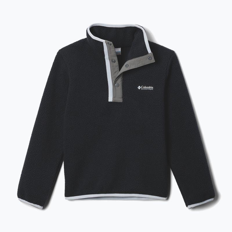 Pile felpato bambino Columbia Halvetia II Half Snap Fleece black/city grey