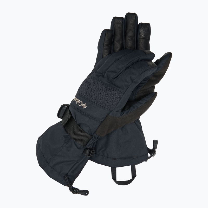 Guanti da sci Columbia Whirlibird III da uomo, nero