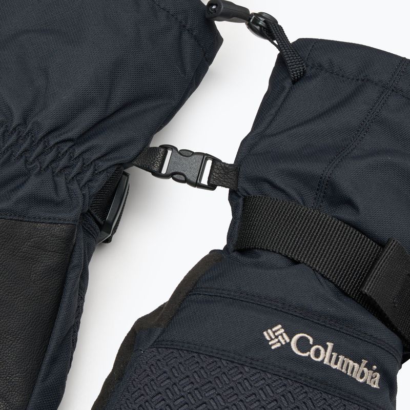 Guanti da sci Columbia Whirlibird III da uomo, nero 5