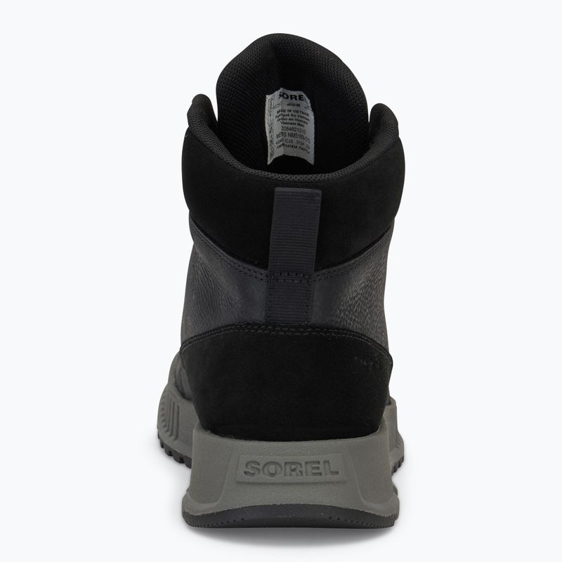Scarpe Sorel Mac Hill Lite Mid Plus nero/quarry da uomo 6