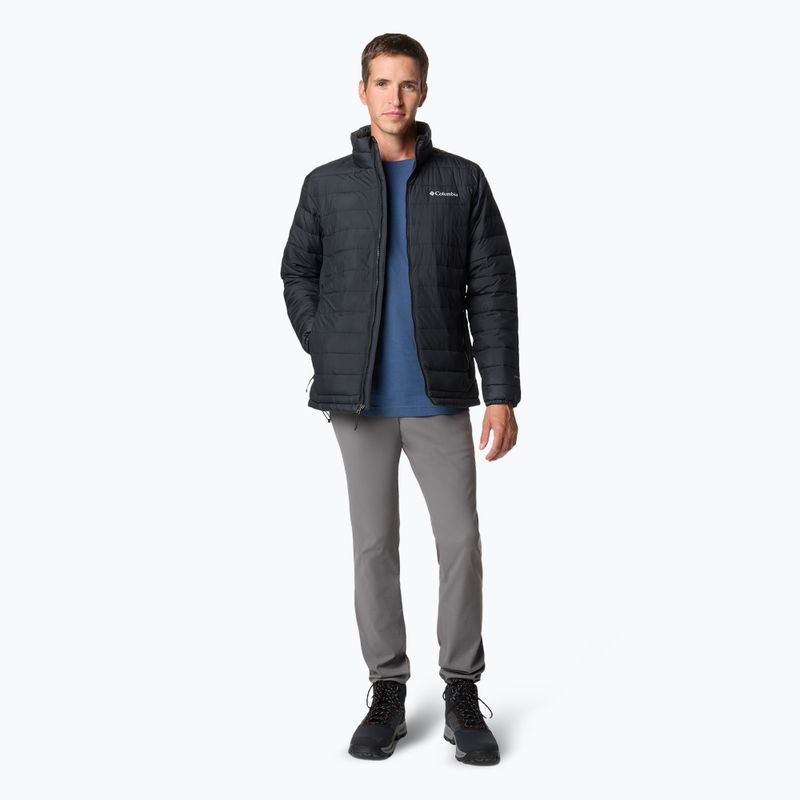 Columbia Powder Lite II piumino da uomo nero 2