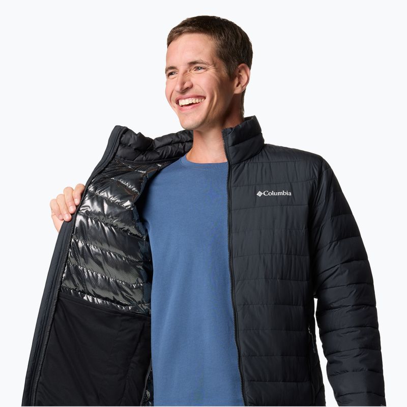 Columbia Powder Lite II piumino da uomo nero 6