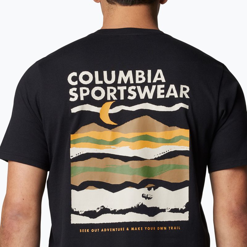 Columbia Explorers Canyon Back nero/tornato camicia da trekking da uomo 5