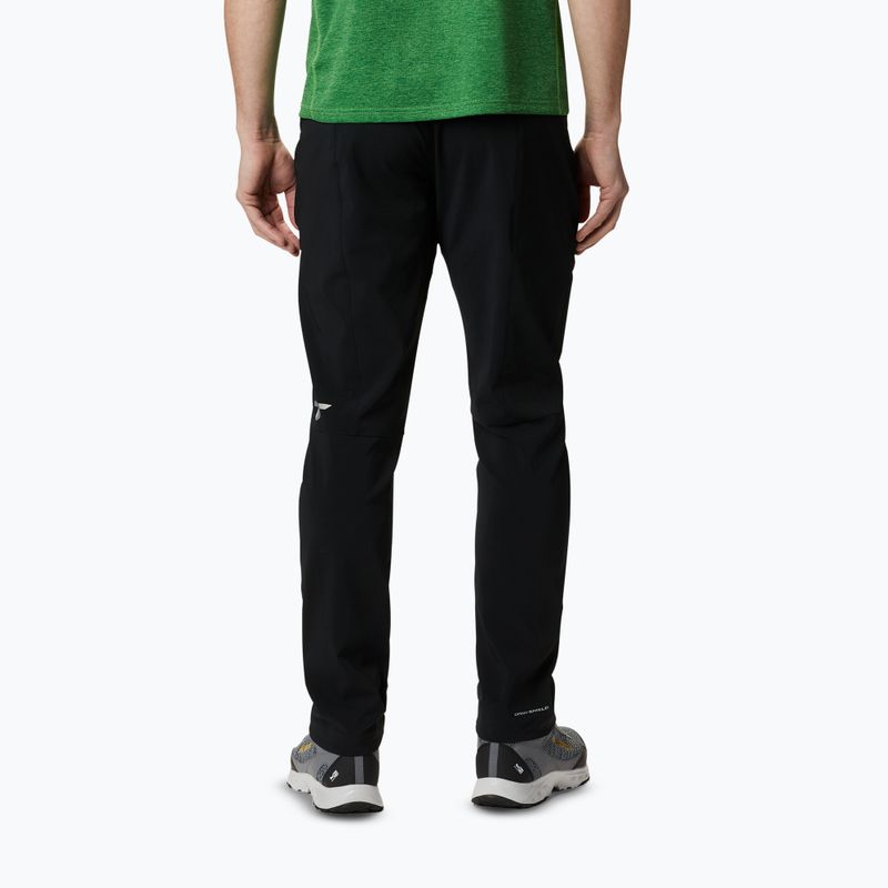Pantaloni da trekking Columbia da uomo Titan Pass Pant II nero 2