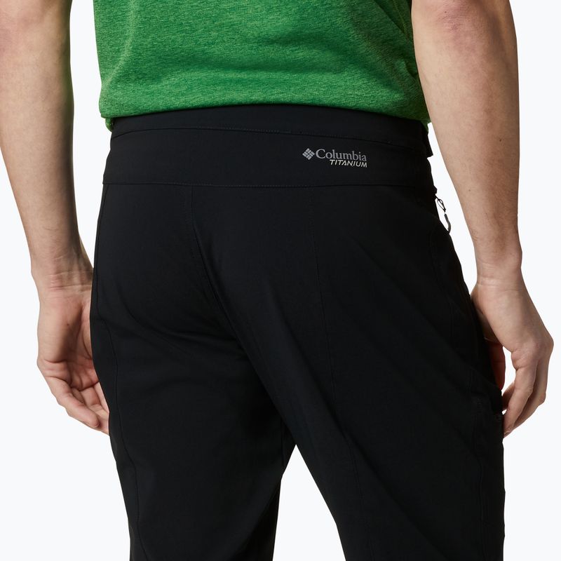 Pantaloni da trekking Columbia da uomo Titan Pass Pant II nero 5