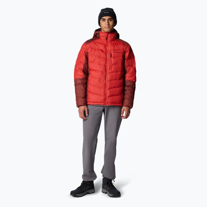 Piumino Columbia Labyrinth Loop II Hooded sail red/ spice da uomo 2