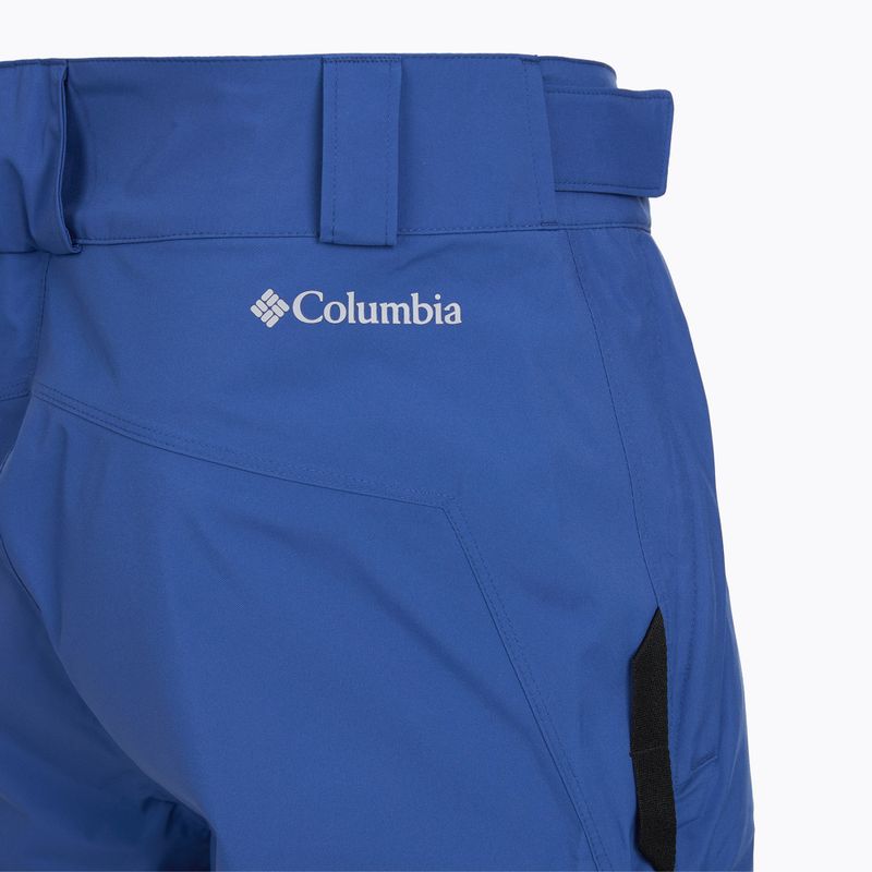 Columbia Powder Stash II pantaloni da sci da uomo blu montagna / nero 13